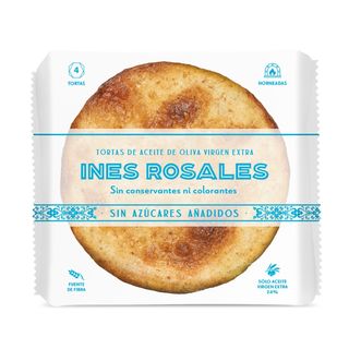 INES ROSALES Tortas De Aceite Sin Azúcar, 120G