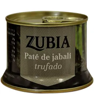ZUBIA Paté De Jabalí Trufado 130 G