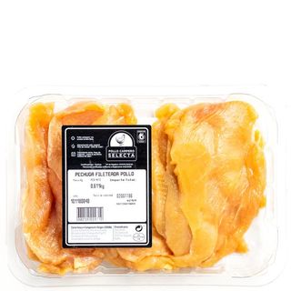 Pechuga De Pollo Campero Fileteado Bandeja (500 G)