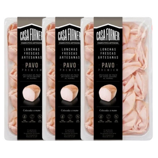 Pack 3x Casa Forner Pechuga de Pavo 100g