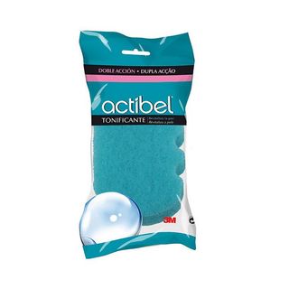 Esponja Doble Acción Tonificante - Actibel - 1 unidad 8410001100975