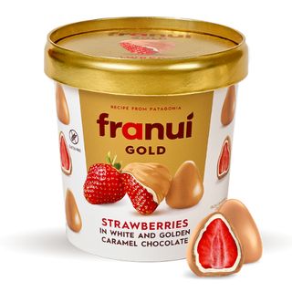 Franui Gold Fragola Cioccolato Bianco e Caramello 150g