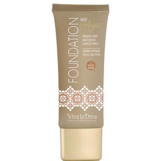 Foundation Base de Maquillaje Con Argán - Viva La Diva - Marrón 7330906016472
