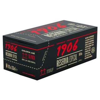 Cerveza 1906 Frigopack 10 Latas 33 Cl