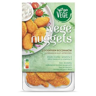 Go Vege Nuggets z dodatkiem boczniaków 175 g