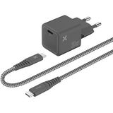 Cargador De Pared Wefix Pro Usb-C Gan De 30W + Cable Usb-C 1M Gris (3615993757434)