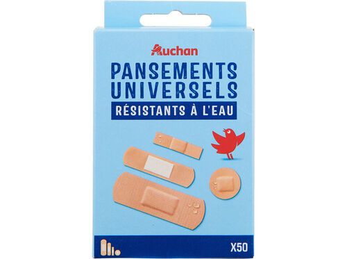 PENSOS MULTIUSOS AUCHAN 4 TAMANHOS BEGE 50UN