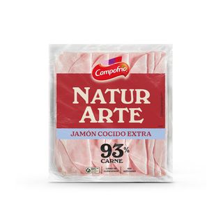 Campofrio Lonchas Jamon Cocido Extra Naturarte 93% 120g