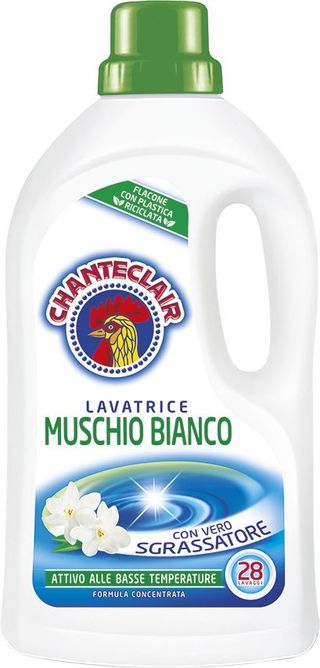 CHANTECLAIR LAVATRICE 28 LAVAGGI MUSCHIO BIANCO 1260ML REA0730