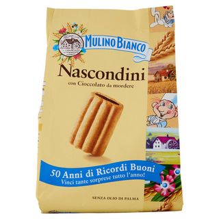 Mulino Bianco Nascondini Biscotti con Cioccolato da Mordere 330g - 8076809580618