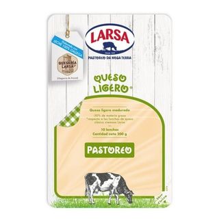 Queso Larsa Trébol Ligero Lonchas 200 G