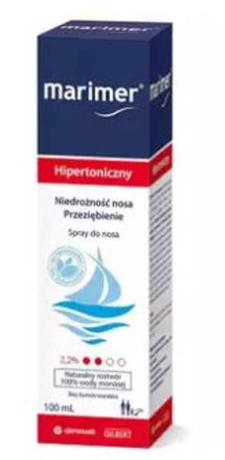 Marimer Woda morska roztwór hipertoniczny 50 ml
