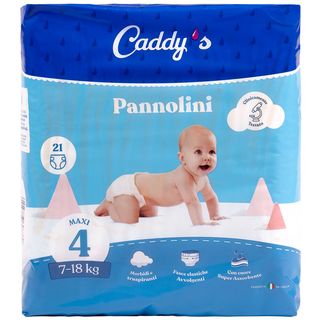 Caddy's Pannolini Maxi (7-18 Kg) 21 Pezzi