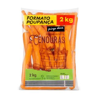 Cenoura Embalada 2KG