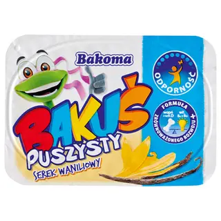Bakuś Serek homog. waniliowy, 90 g