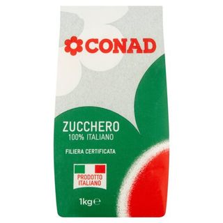 CONAD Zucchero 100% Italiano 1 kg - 8003170085220