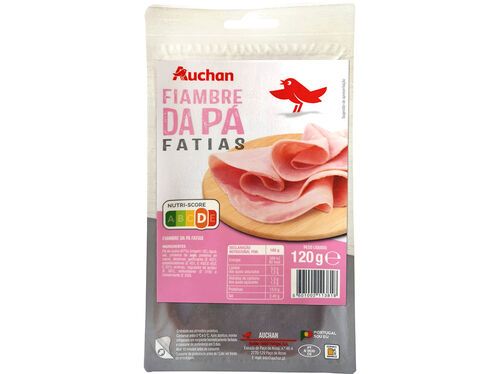 FIAMBRE DA PÁ AUCHAN FATIAS 120 G
