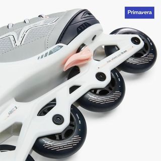 Patines Línea Niños Oxelo Roller Fitness Fit 3 Gris Claro 29/32 Gris