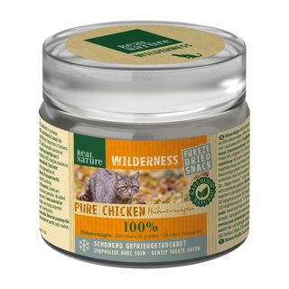 Real nature wilderness cat freeze dried snack 15g stomaci di pollo