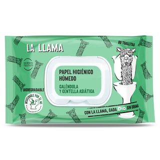 Papel Higiénico Húmedo Wc Fresh La Llama Dia Bolsa 80 Unidades