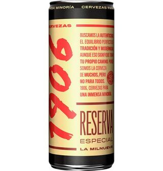Cerveza Estrella Galicia 1906 Reserva Especial Lata 33 Cl