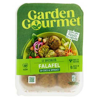 GARDEN GOURMET Falafel Vegano di Ceci e Spinaci 2 porzioni 190g - 7290109357027