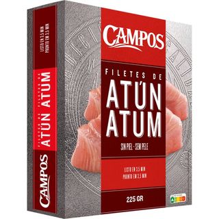 CAMPOS Filete Atún Congelado 225 G