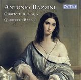 Antonio Bazzini : Quatuors À Cordes N 2, 4, 5. Quartetto Bazzini. (8007194107760)