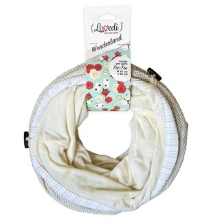 Loved㬠gioco tunnel bianconiglio per gatti 90x25cm
