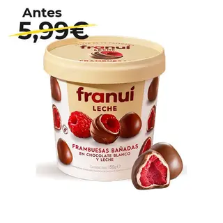 Franuí Chocolate con Leche & Blanco 150g