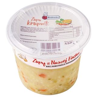 Biedronka Zupa krupnik 450 g