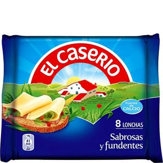 EL CASERÍO Queso En Lonchas 8 Unidades 150 G