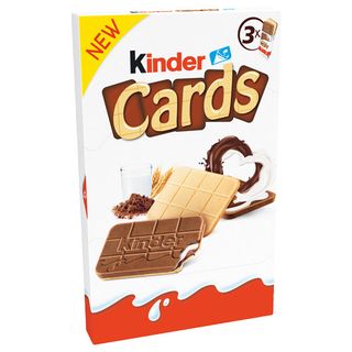 Kinder Cards Ciastka, 76,8 g