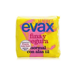 Fina Y Segura Con Alas Normal - Evax - 12 unidades 4084500213845