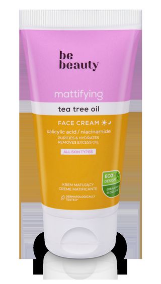 Creme de Rosto Matificante com Tea Tree Oil Be Beauty 50ML