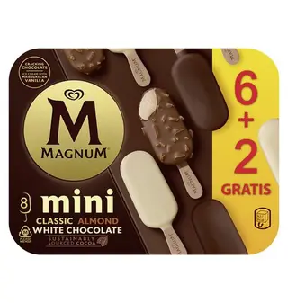 Mini Bombón Magnum Surtido 6+2 8 Uds.