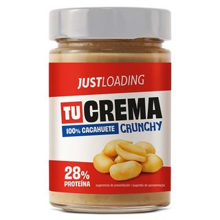 Crema de Cacahuete Just Loading Frasco 475 Gr.