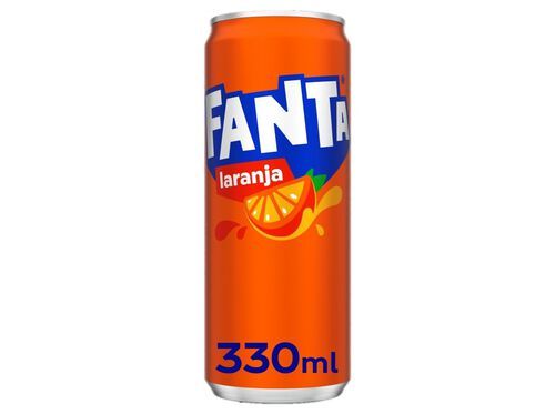 REFRIGERANTE COM GÁS FANTA LARANJA LATA 0.33L