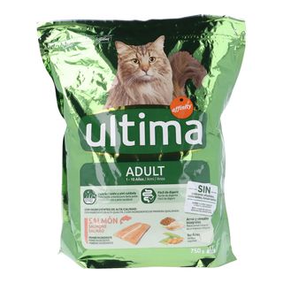 Comida Gato Salmon Ultima 750Gr
