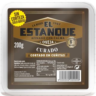 EL ESTANQUE Queso De Oveja Cortado 200 G