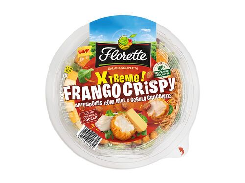 SALADA FLORETTE XTREME FRANGO 210 G