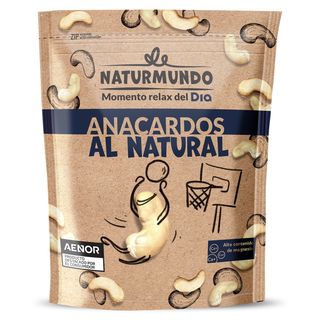 Anacardos Al Natural Naturmundo De Dia Bolsa 200 G