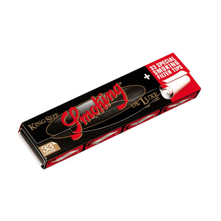 Papel de enrolar Smoking Roll Deluxe King Size + Tips 33un