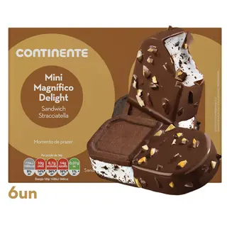 Gelado Mini Sandwich Continente (emb. 510 ml (6 un))