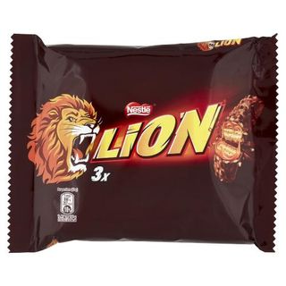 Nestlé Lion Wafer Con Caramello E Cereali Ricoperto Di Cioccolato Al Latte Da 3 Snack Da 42G - 003053