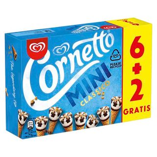 Cornetto mini classico pack 8 x 60 ml