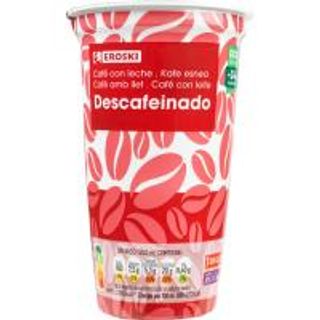 Café Descafeinado Eroski, Vaso 250 Ml (23154610)