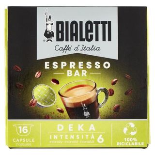 Bialetti Caffè D'Italia Espresso Bar Deka 16 Capsule 112 G - 152308