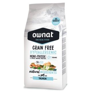 Ownat Grain Free Hypoallergenic Salmón Pienso Para Perros 3Kg