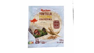 Auchan - Tortilla pszenna orkiszowa - 240 g